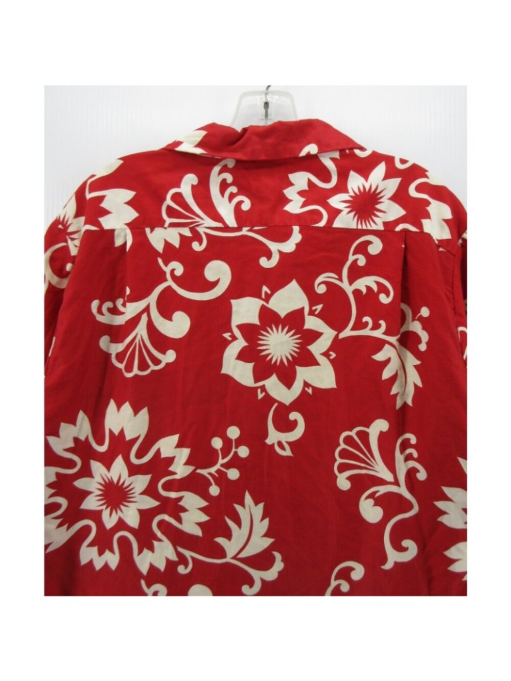 VTG Polynesian Bazaar Shirt Large 60s 70s Hawaiian Loop Collar Waikiki - Picture 10 of 12